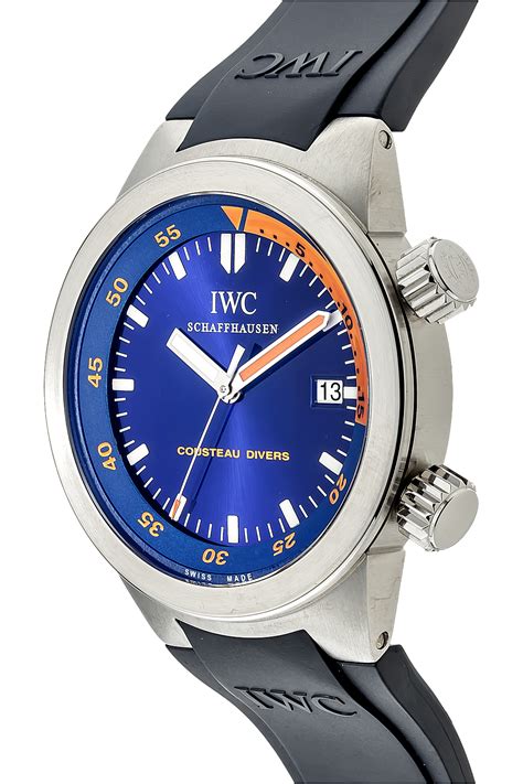 cousteau divers iwc|iwc aquatimer cousteau.